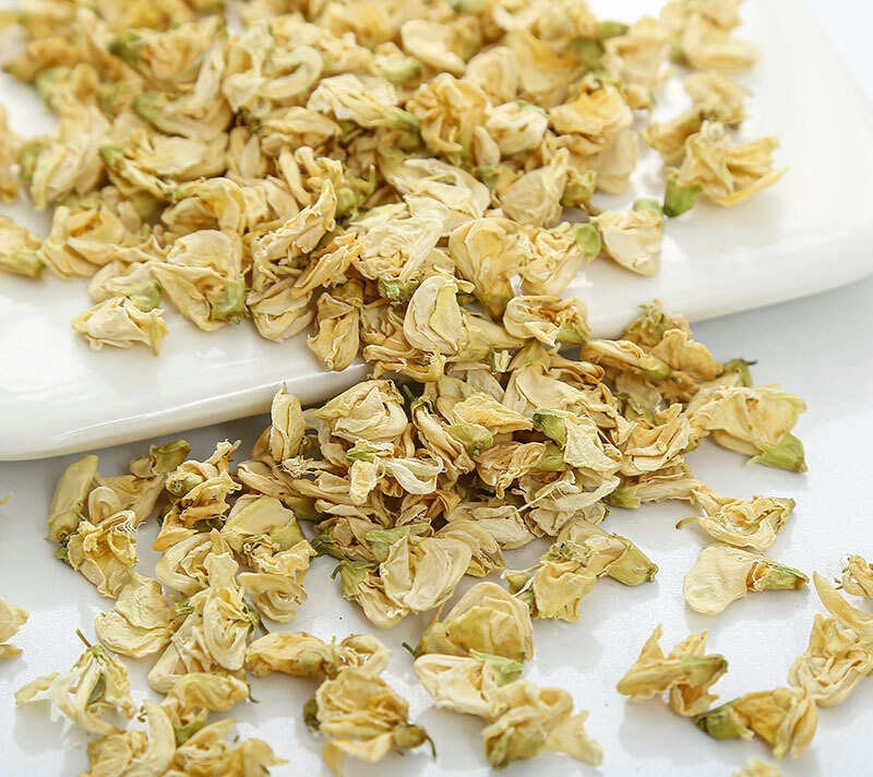 White Hyacinth Bean Flower